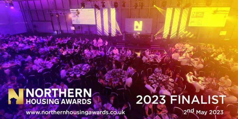 John Southworth named as Triple Finalists at the Northern Housing Awards 2023.