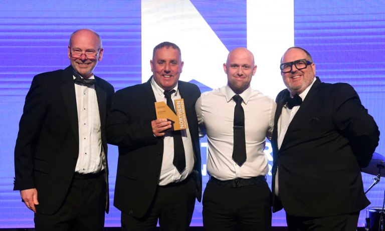 Award win for Best Shared Ownership Scheme John Southworth at the Northern Housing Awards