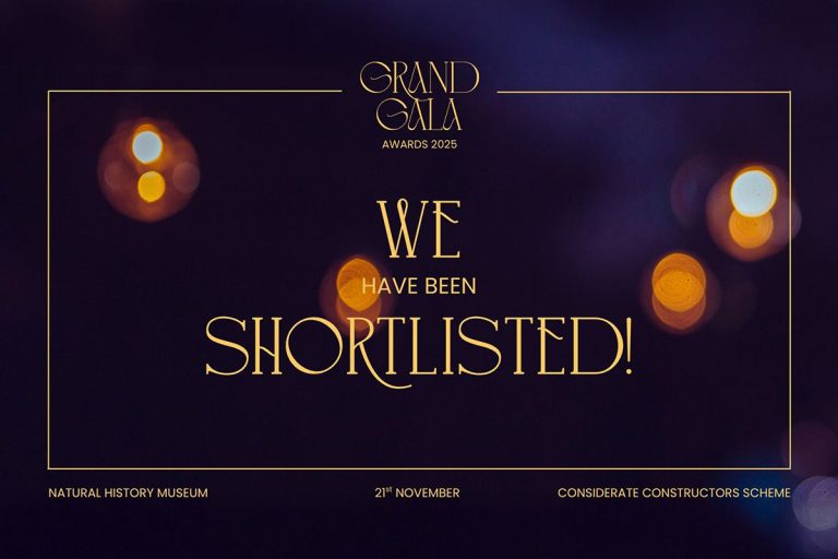 John Southworth Shortlisted for Excellence in Construction Award